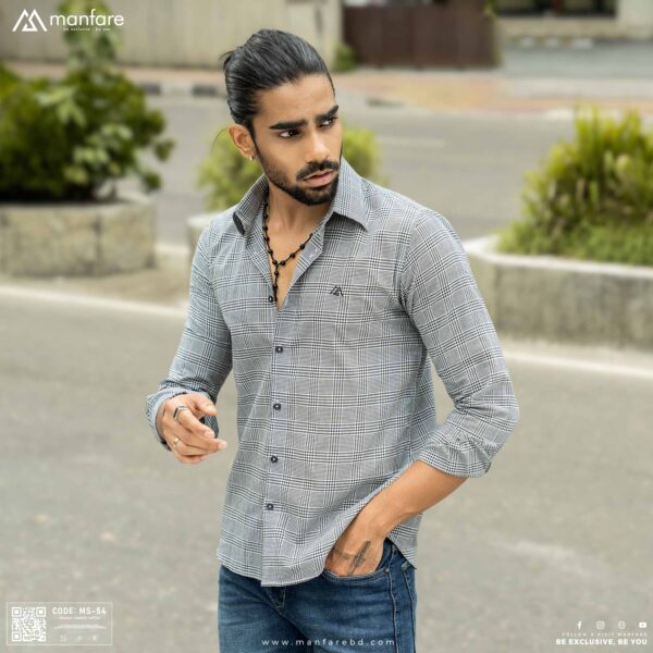 Premium Checked Shirt for Men | MS-54