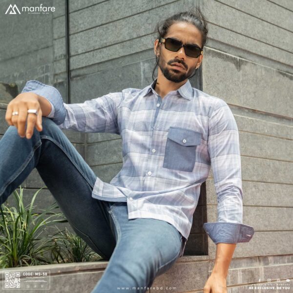 Premium Checked Shirt for Men | MS-59 - Image 2